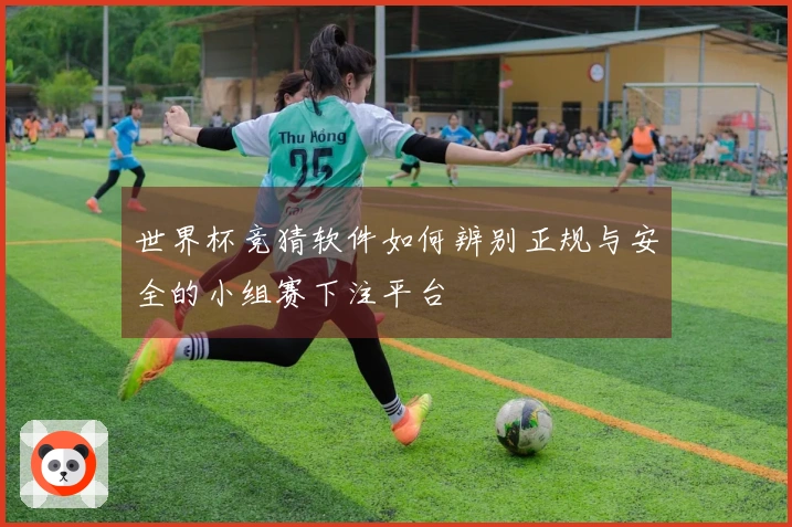 世界杯竞猜软件如何辨别正规与安全的小组赛下注平台